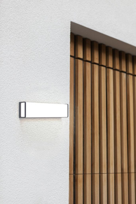 Настенный светильник уличный GEOMETRY W1074-4K Gr Oasis Light