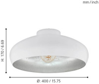 Потолочный светильник Mogano 94548 Eglo