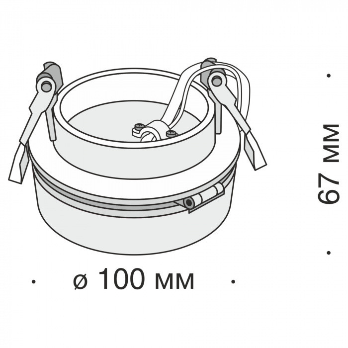 Точечный светильник Magic DL2003-L12B4K Maytoni