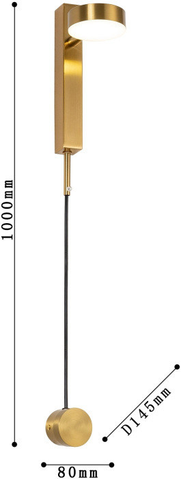 Настенный светильник Spiner 4063-1W Favourite