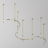 Шинопровод Busbar trunkings Flarity TRX154-SR-D650-BS Maytoni