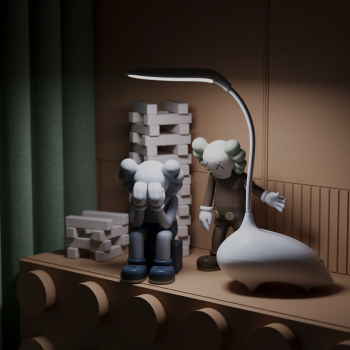 Интерьерная настольная лампа Qplus GT7011 Gauss