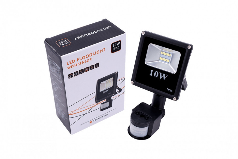 Прожектор уличный FL-SMD-10-CW-S SWG