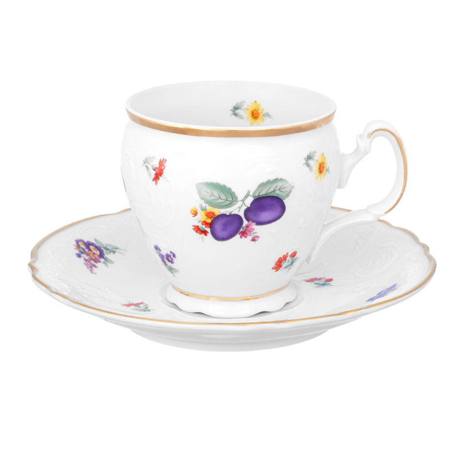 Набор для чая 240мл на 6перс.12пред."Слива 97812" Bernadotte