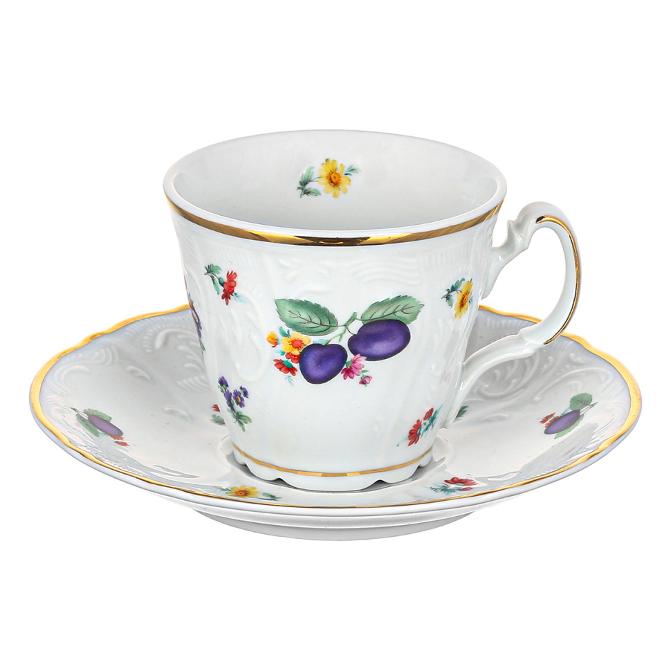 Набор для чая 240мл на 6перс.12пред."Слива 97812" Bernadotte