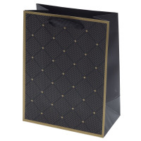 Пакет подарочный S (бумага 230г/м2, блок микс 12шт), L18 W10 H23 см, 4в.