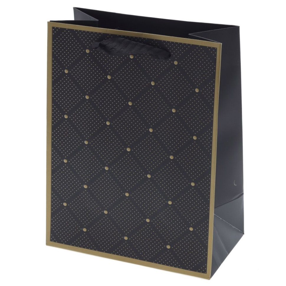 Пакет подарочный S (бумага 230г/м2, блок микс 12шт), L18 W10 H23 см, 4в.