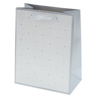 Пакет подарочный S (бумага 230г/м2, блок микс 12шт), L18 W10 H23 см, 4в.