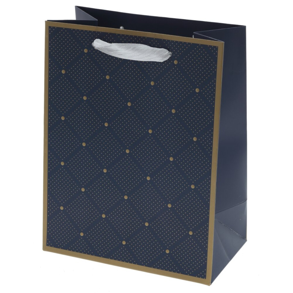 Пакет подарочный S (бумага 230г/м2, блок микс 12шт), L18 W10 H23 см, 4в.