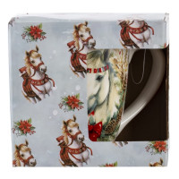 Кружка "Лошадь", 320 мл, L12 W8 H10 см