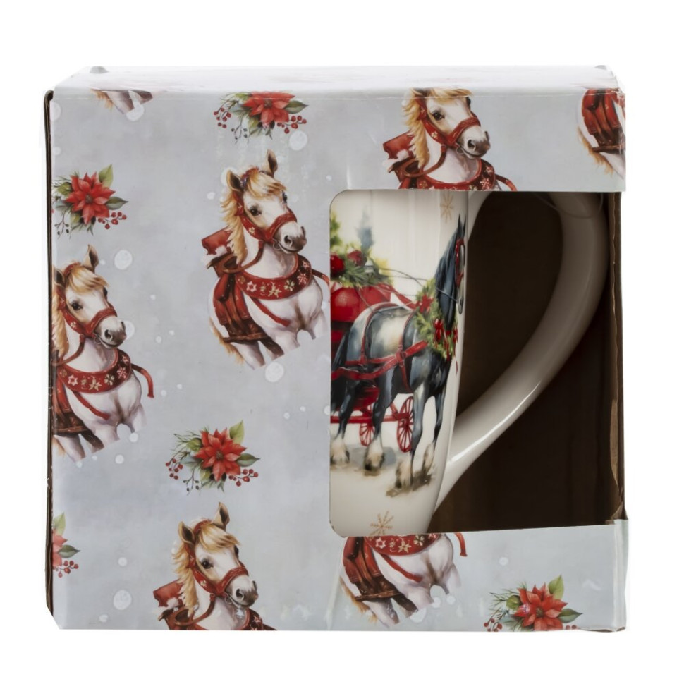 Кружка "Лошадь", 320 мл, L12 W8 H10 см