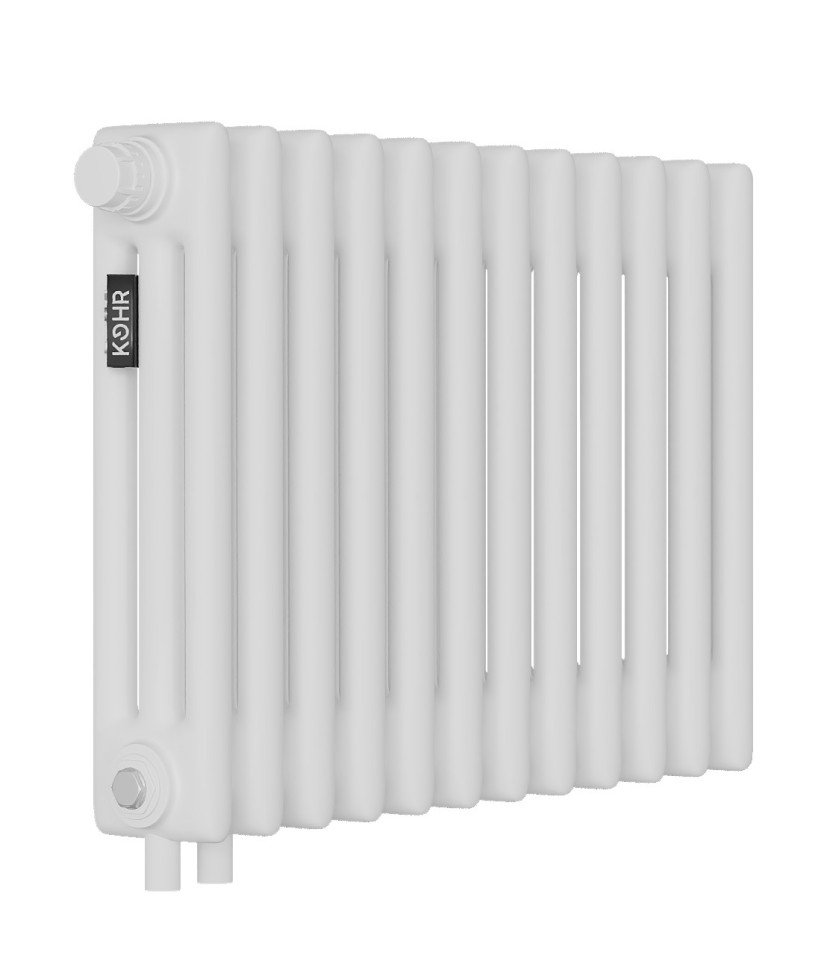 Стальной трубчатый радиатор Kohr Heim 3037/12 секций H01 с нижним подключением