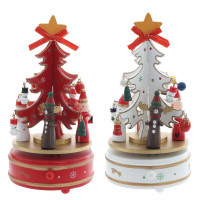 Изделие декоративное "Ёлка"(муз), L11 W11 H21 см, 2в.