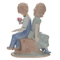 Фигурка декоративная "Мальчик и девочка", L14,5 W8 H17 см