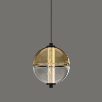 Подвесной светильник MD24022079 MD24022079-1A black/amber DeLight Collection