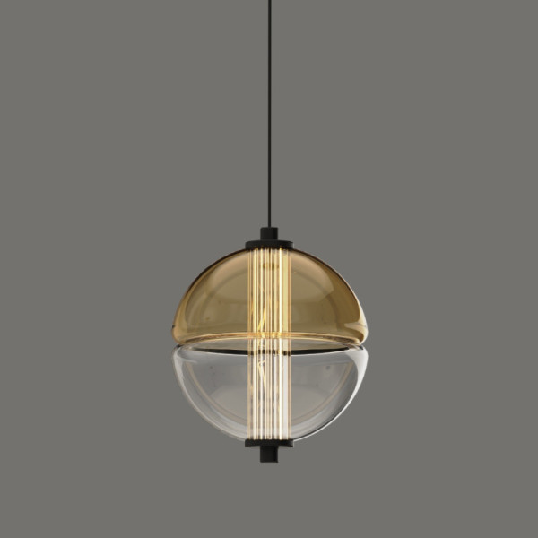 Подвесной светильник MD24022079 MD24022079-1A black/amber DeLight Collection