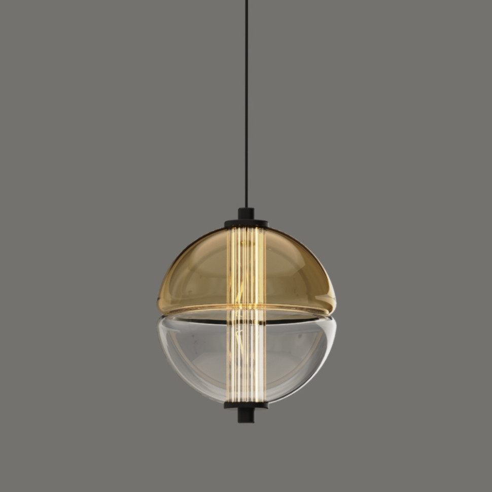 Подвесной светильник MD24022079 MD24022079-1A black/amber DeLight Collection