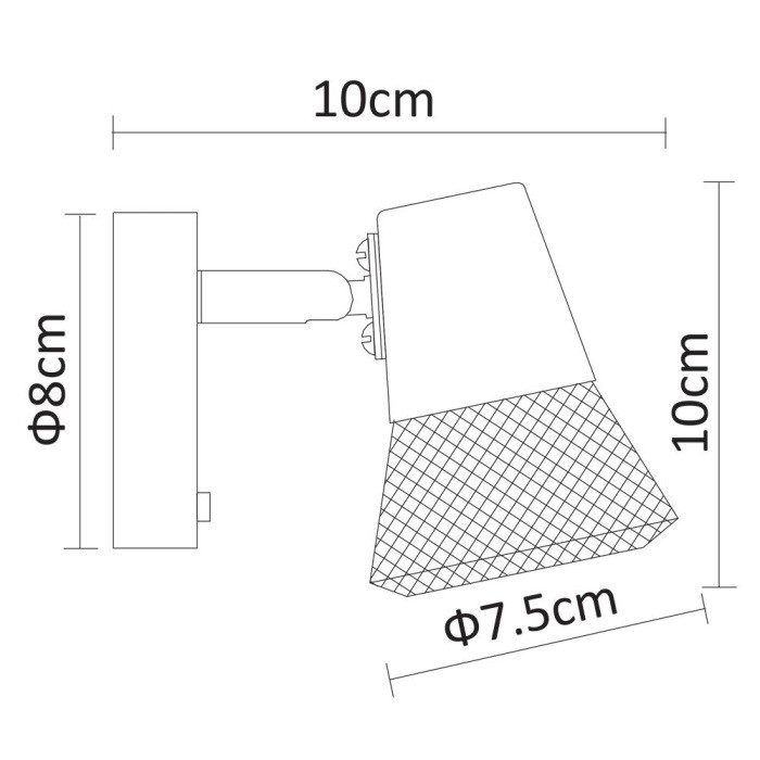 Спот Grid A9268AP-1WH Arte Lamp