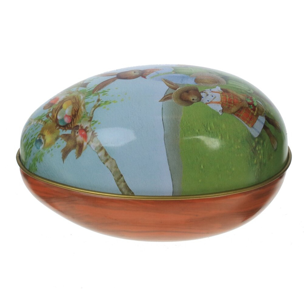 Изделие декоративное "Яйцо-шкатулка", L11 W7 H7 см