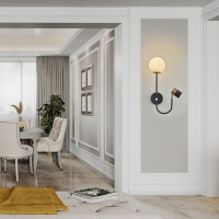 Бра Ferrara-71040 274802/1+1B BK/GD Arte Milano Бра Ferrara-71040 274802/1+1B BK/GD Arte Milano