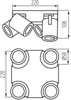 Спот LAURIN 29129 Kanlux