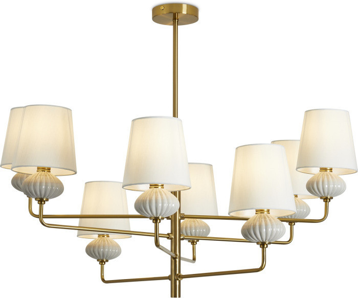 Потолочная люстра Ceramics FR2029PL-08BS Freya