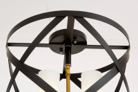 Потолочная люстра Astila LDP 1242-4 BK+MD Lumina Deco