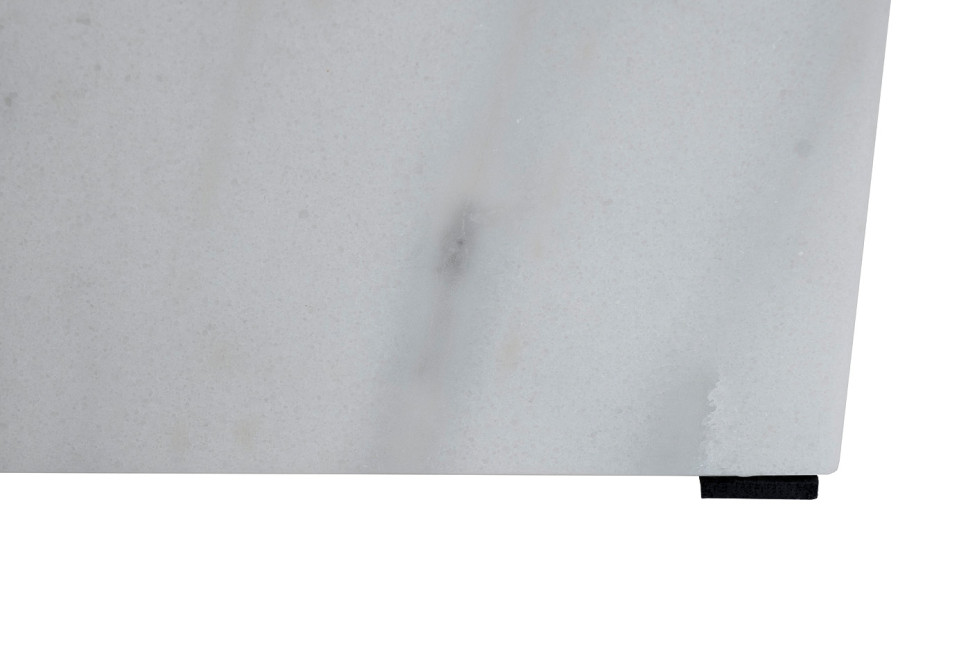 Столик журнальный мраморный белый