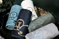 Полотенце "Мелодия" 70*140 графит Полотенце "Мелодия" 70*140 графит