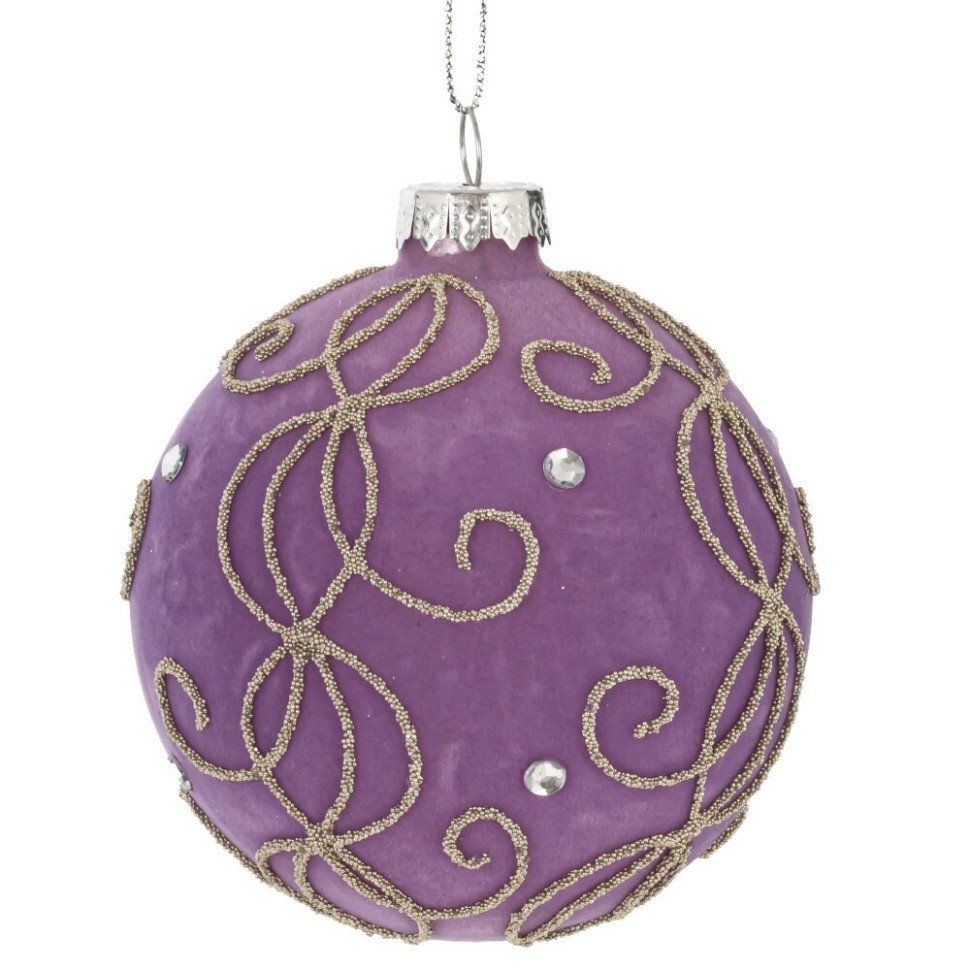 Украшение новогоднее "Шар", L8 W8 H9 см