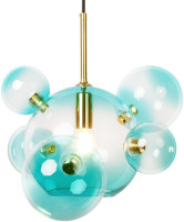 Подвесной светильник Bolle 2027-P6 Blue mini Loft It Подвесной светильник Bolle 2027-P6 Blue mini Loft It