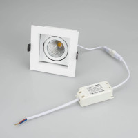 Встраиваемый светодиодный светильник Arlight CL-Kardan-S102x102-9W Warm 024137 Встраиваемый светодиодный светильник Arlight CL-Kardan-S102x102-9W Warm 024137