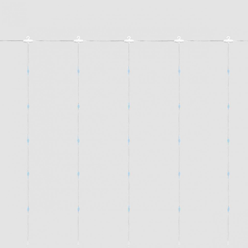 Светодиодная гирлянда Feron Занавес USB белый без мерцания CL590 41636