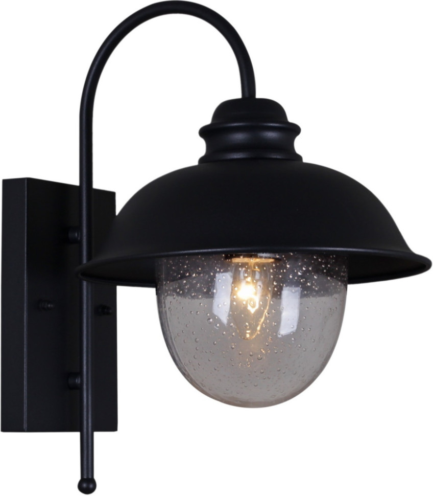 Настенный фонарь уличный  08300-9.2-001SJ BK Reluce