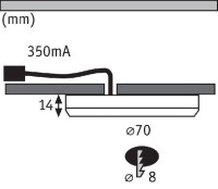 Точечный светильник  93547 Paulmann