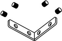 Соединитель угловой Logica 1014-CU-001 Favourite