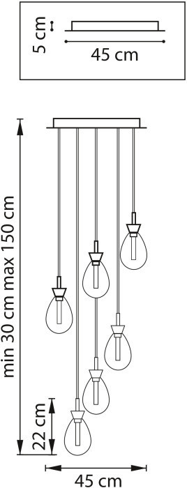 Потолочная люстра Colore 805169 Lightstar