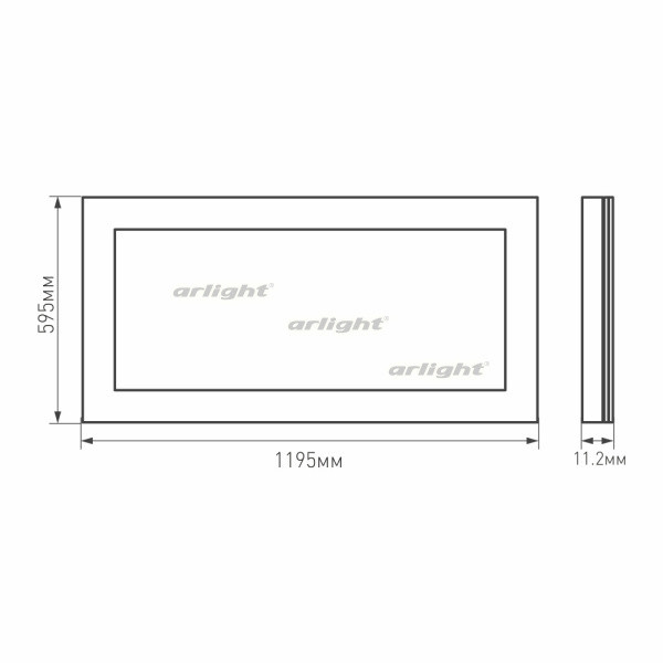 Светодиодная панель IM PANEL 023158 Arlight