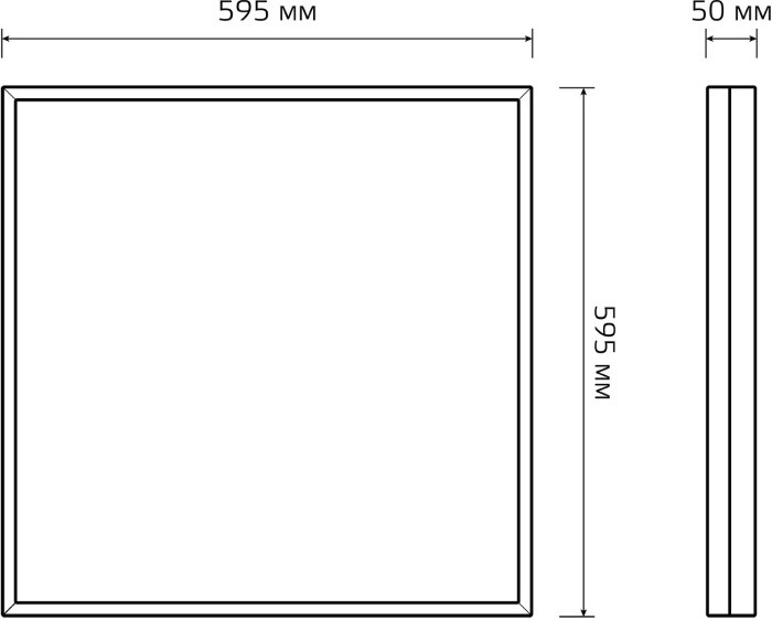 Светодиодная панель Mir G1-A0-00070-01GA2-4003040 Gauss
