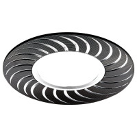 Точечный светильник Алюминий С Узором A720 BK/AL Ambrella