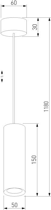 Подвесной светильник Base 50246 LED Elektrostandard