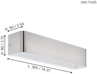 Настенный светильник Sania 4 98426 Eglo