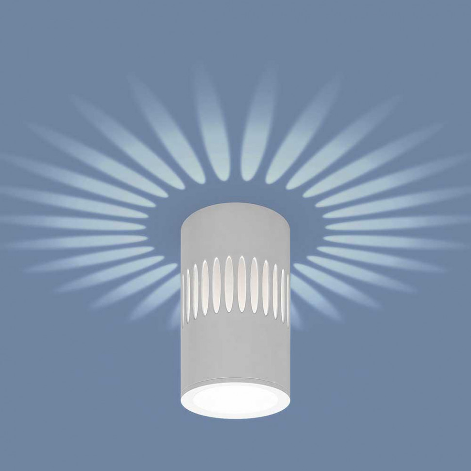 Потолочный светодиодный светильник Elektrostandard DLS026 7W 4200К белый a047685