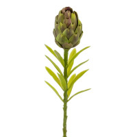 Цветок искусственный "Артишок", L9 W9 H55 см, 2в.