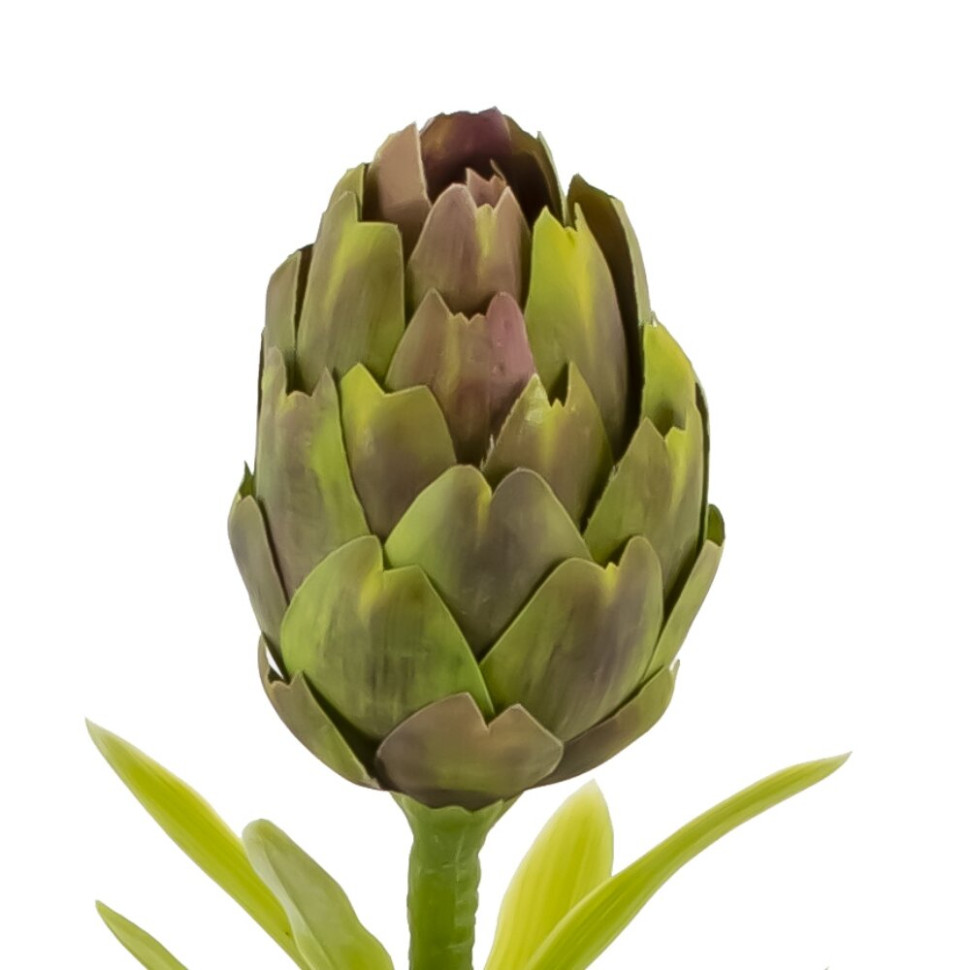 Цветок искусственный "Артишок", L9 W9 H55 см, 2в.