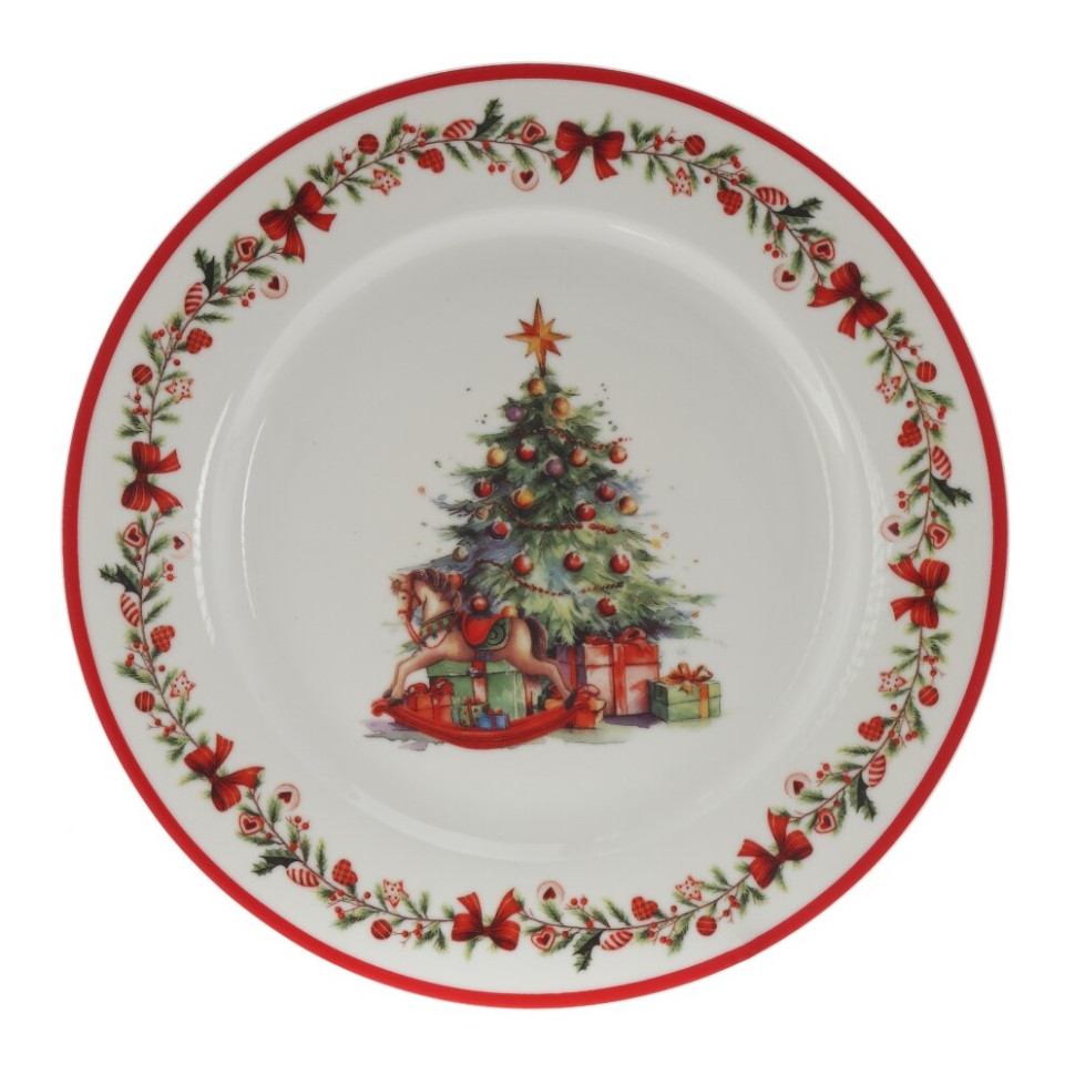 Тарелка, L19 W19 H1 см