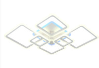 Подвесная люстра Spektr LED LAMPS 81243 Natali Kovaltseva