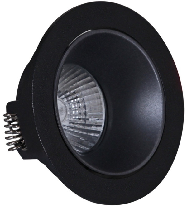 Точечный светильник  16085-9.0-001PT MR16 BK+DARK GR Reluce