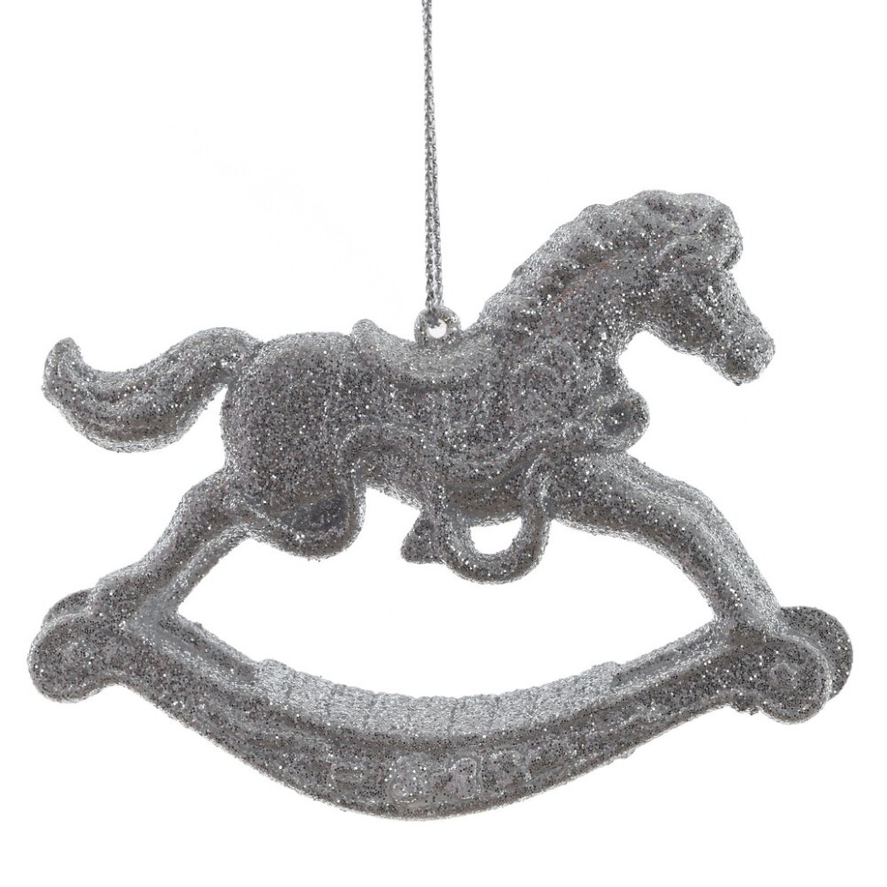 Украшение новогоднее "Лошадка", L8 W0,7 H7 см