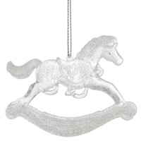 Украшение новогоднее "Лошадка", L8 W0,7 H7 см
